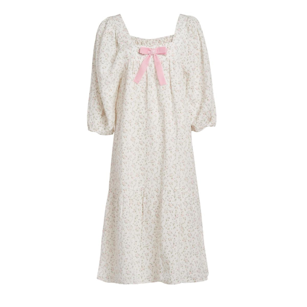 Cecilia Floral Dress - Light Pink - Dresses