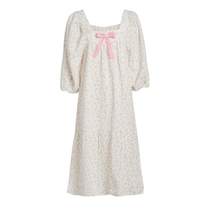 Cecilia Floral Dress - Light Pink - Dresses