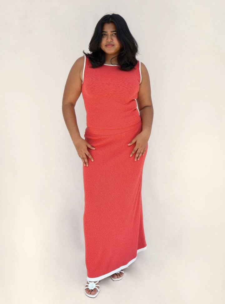 Cecilia Tank - Berry Red - Tank Top