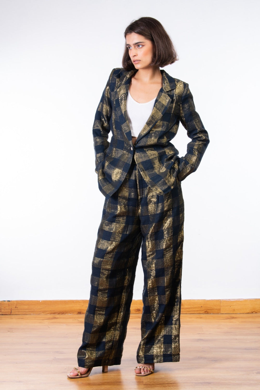 Cecilia Trouser - Marine Blue - Trouser