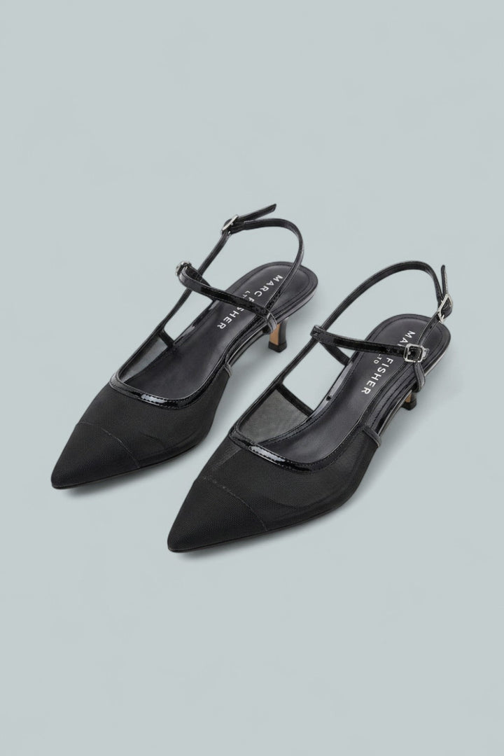 Ceddy Pointed Pumps - Black 001 Leather - 7.5 - Pumps