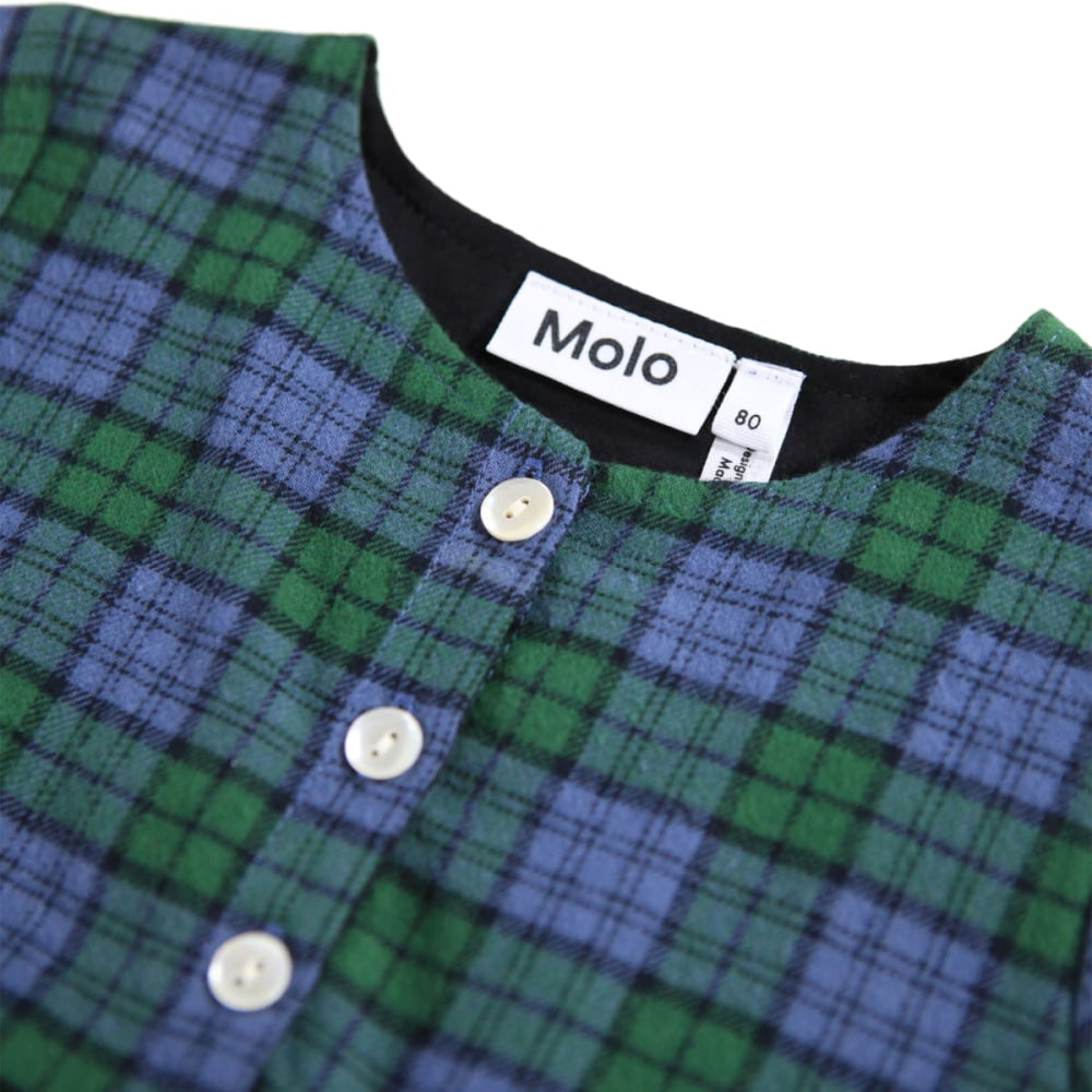 Cele - Blue Pine Check - 12M (80cm) - Dresses