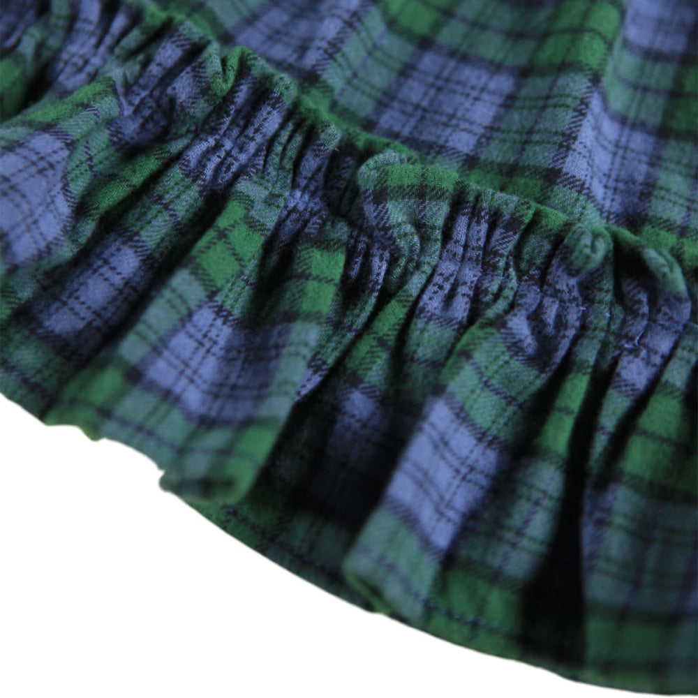 Cele - Blue Pine Check - 12M (80cm) - Dresses