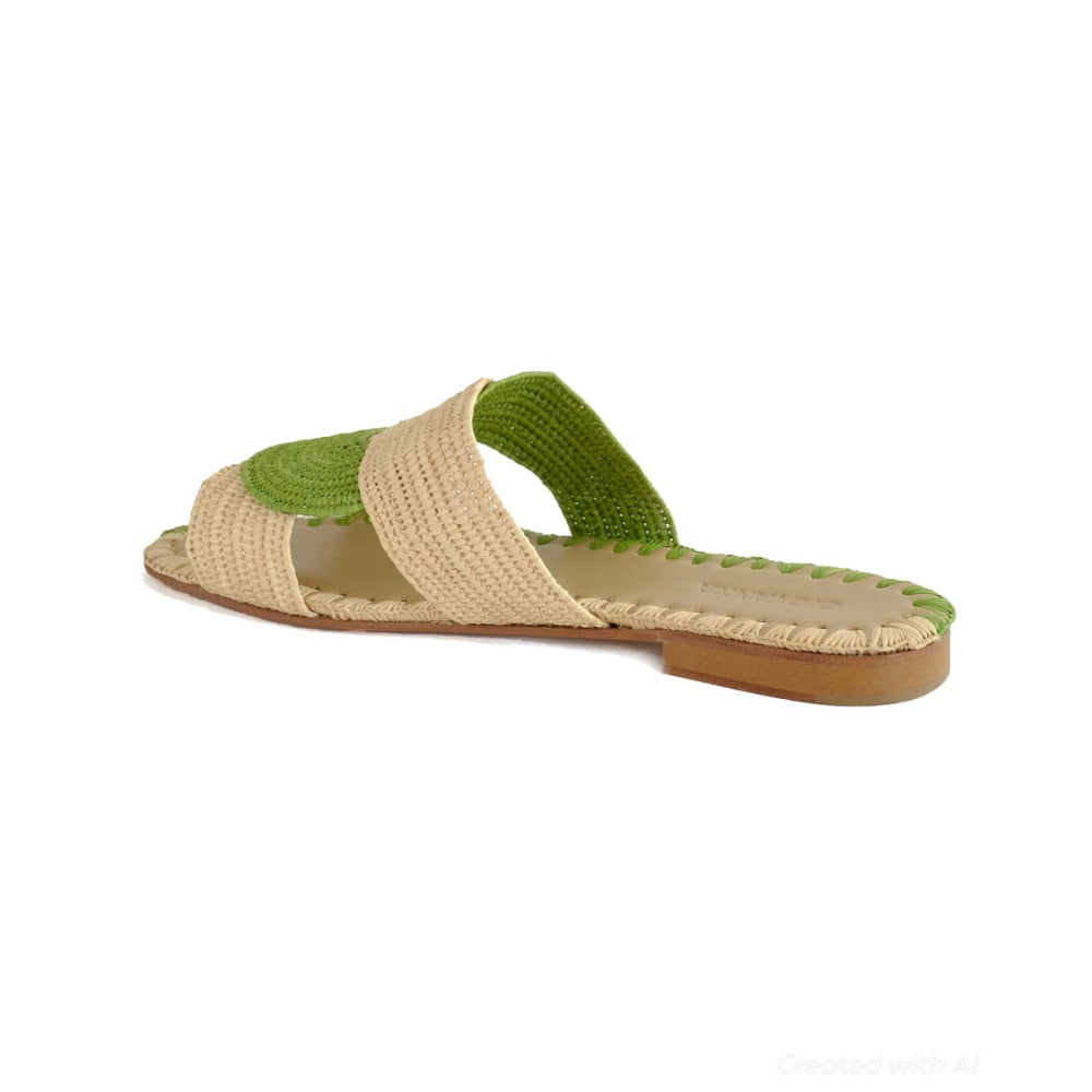 Ceres Slide - Lime - Sandal