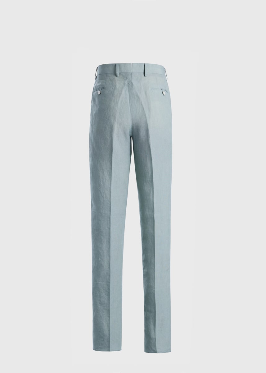 Linen Dress Trousers - Seafoam Green - Trouser