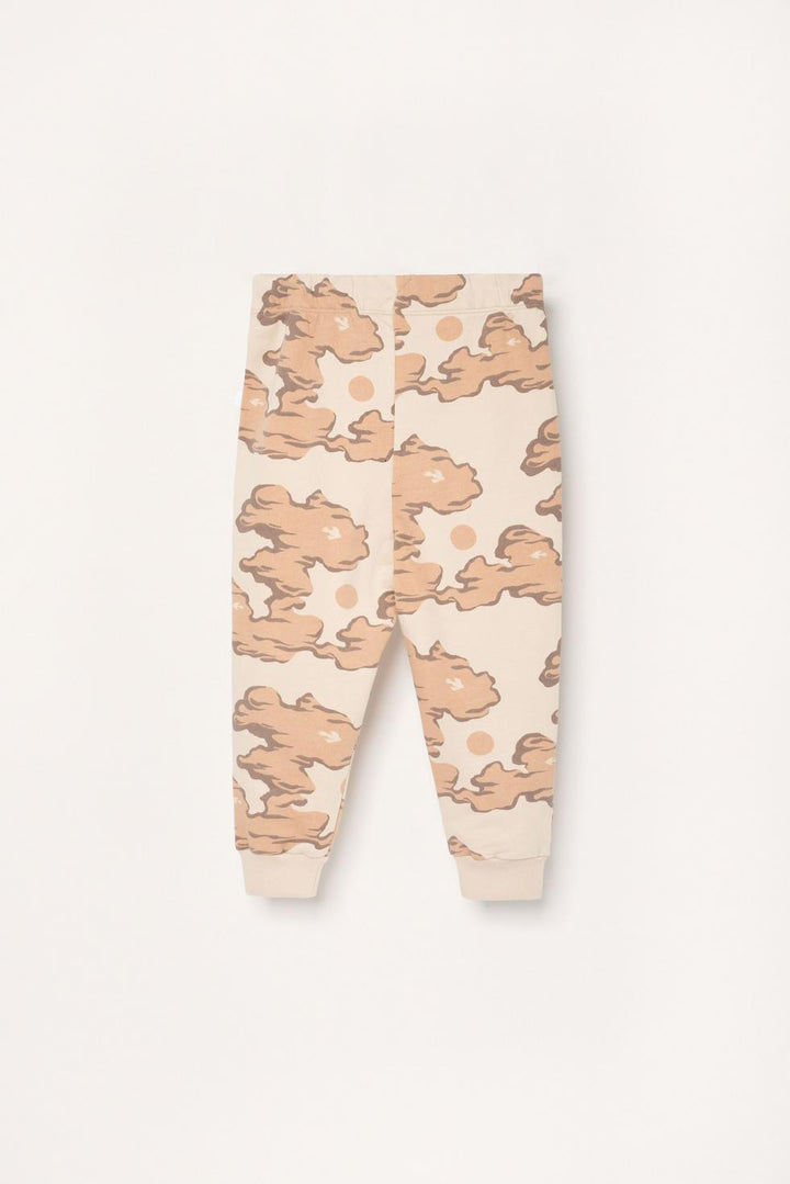 Organic Pima Cotton Kids Sweatpants - Pink Clouds