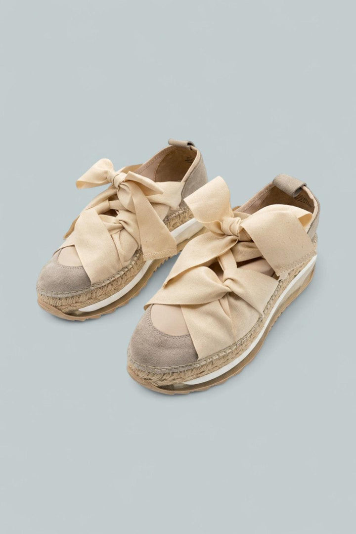 Chapmin Espadrille Sneakers Shoes - Ivory - Flats