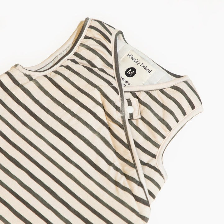 Charcoal Stripes Blanket Sleeper - Swaddle - Baby