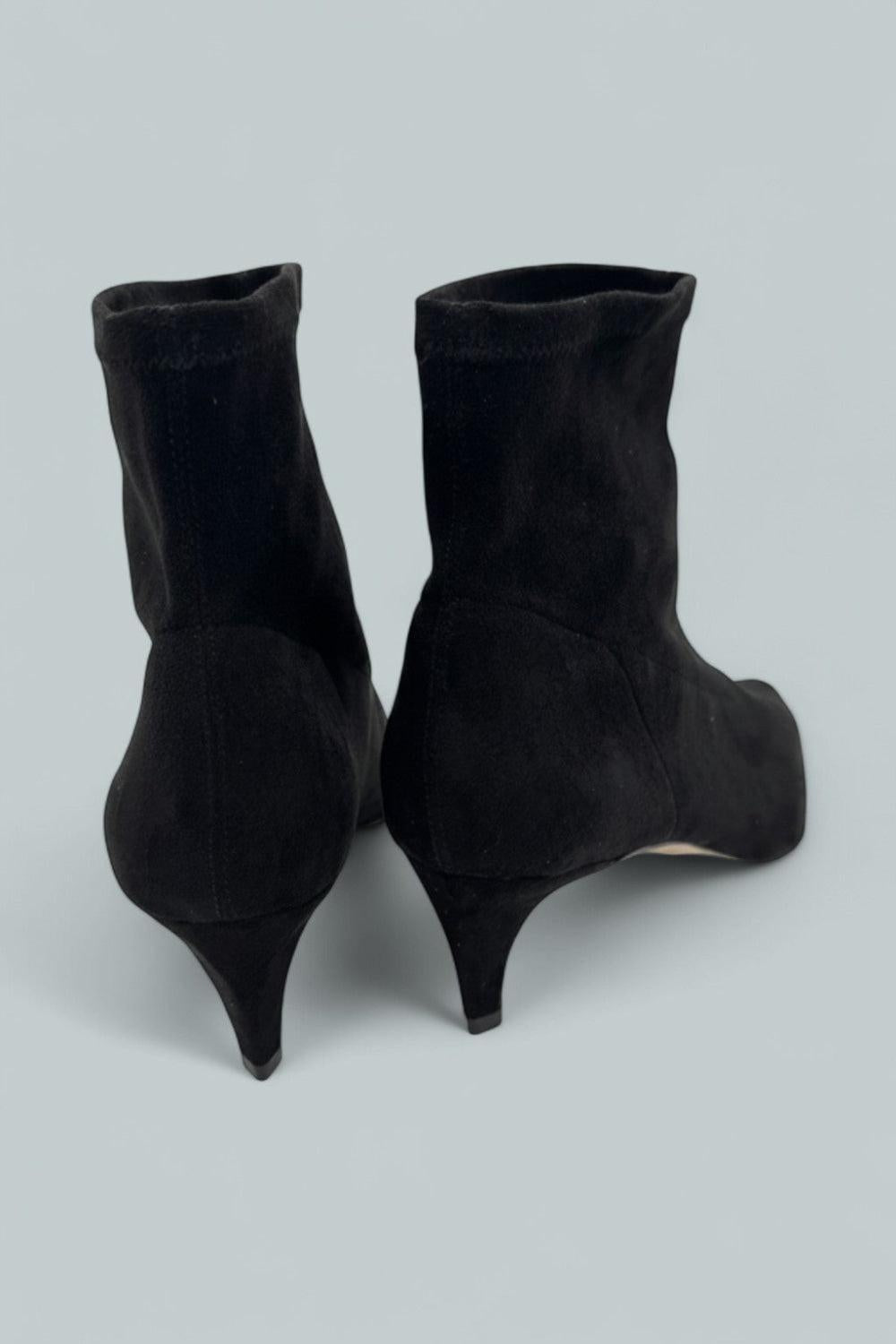 Charleston Stretch Bootie - Black - 11 - Bootie