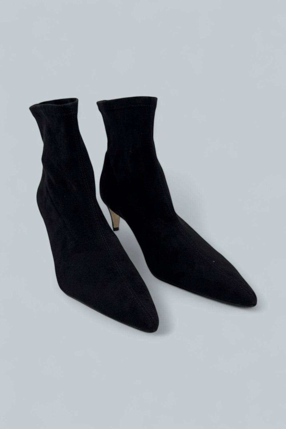 Charleston Stretch Bootie - Black - 11 - Bootie