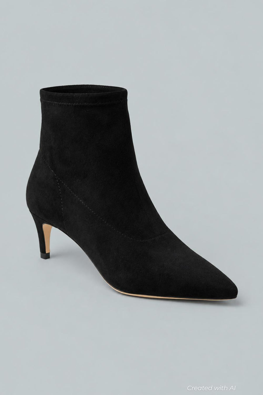 Charleston Stretch Bootie Women’s Boots - Black - Bootie