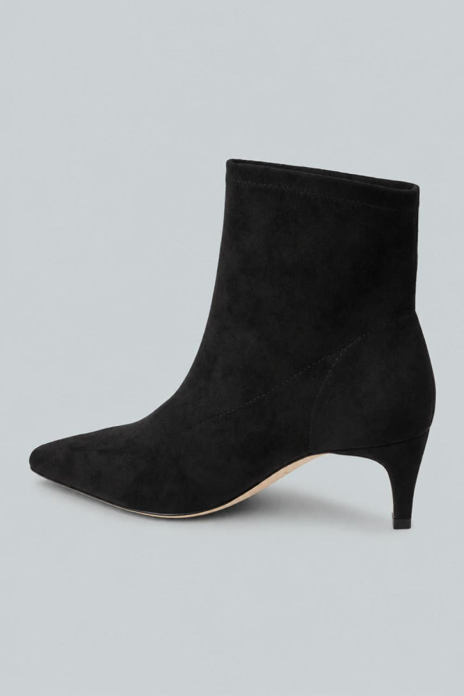 Charleston Stretch Bootie Women’s Boots - Black - Bootie