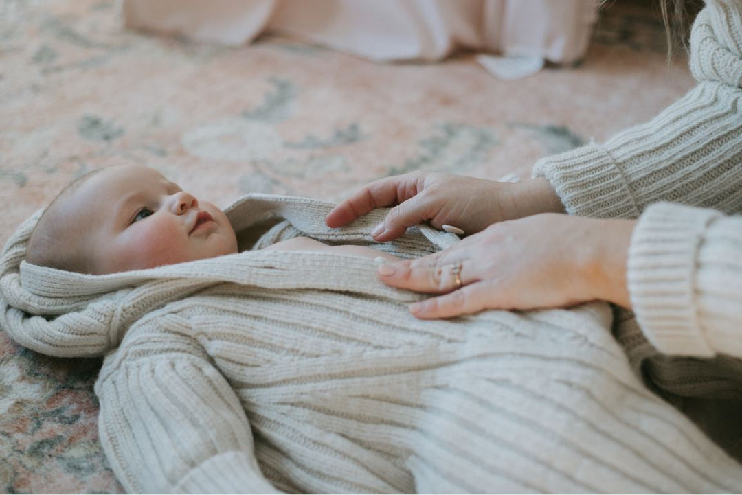 Charlie Babysuit - Ivory Bunting Manymoons 