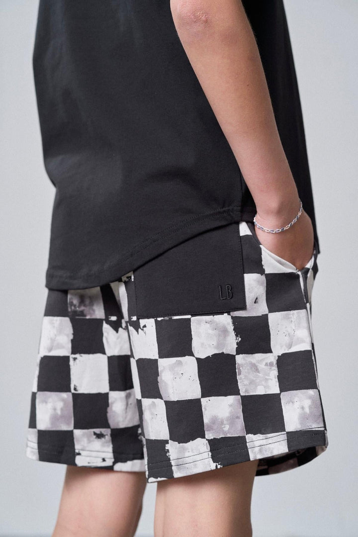 Checkered Short - Shorts