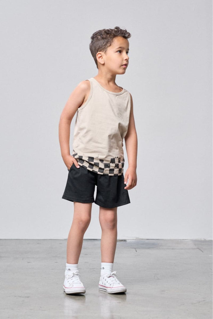 Checkered Tank - Tank Top