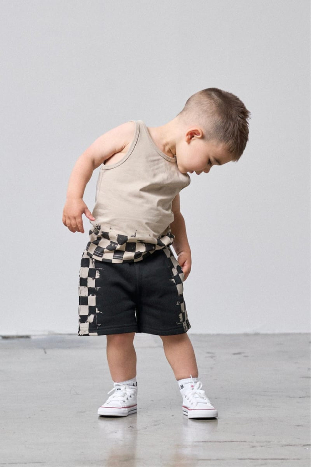 Checkered Tank - Tank Top