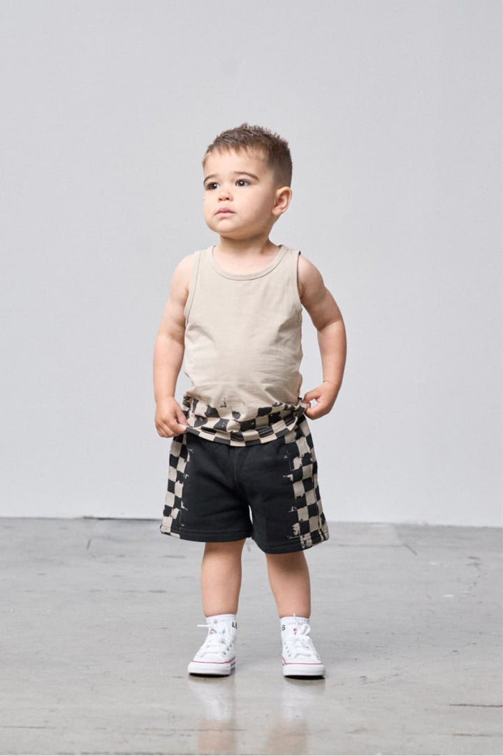 Checkered Tank - Tank Top