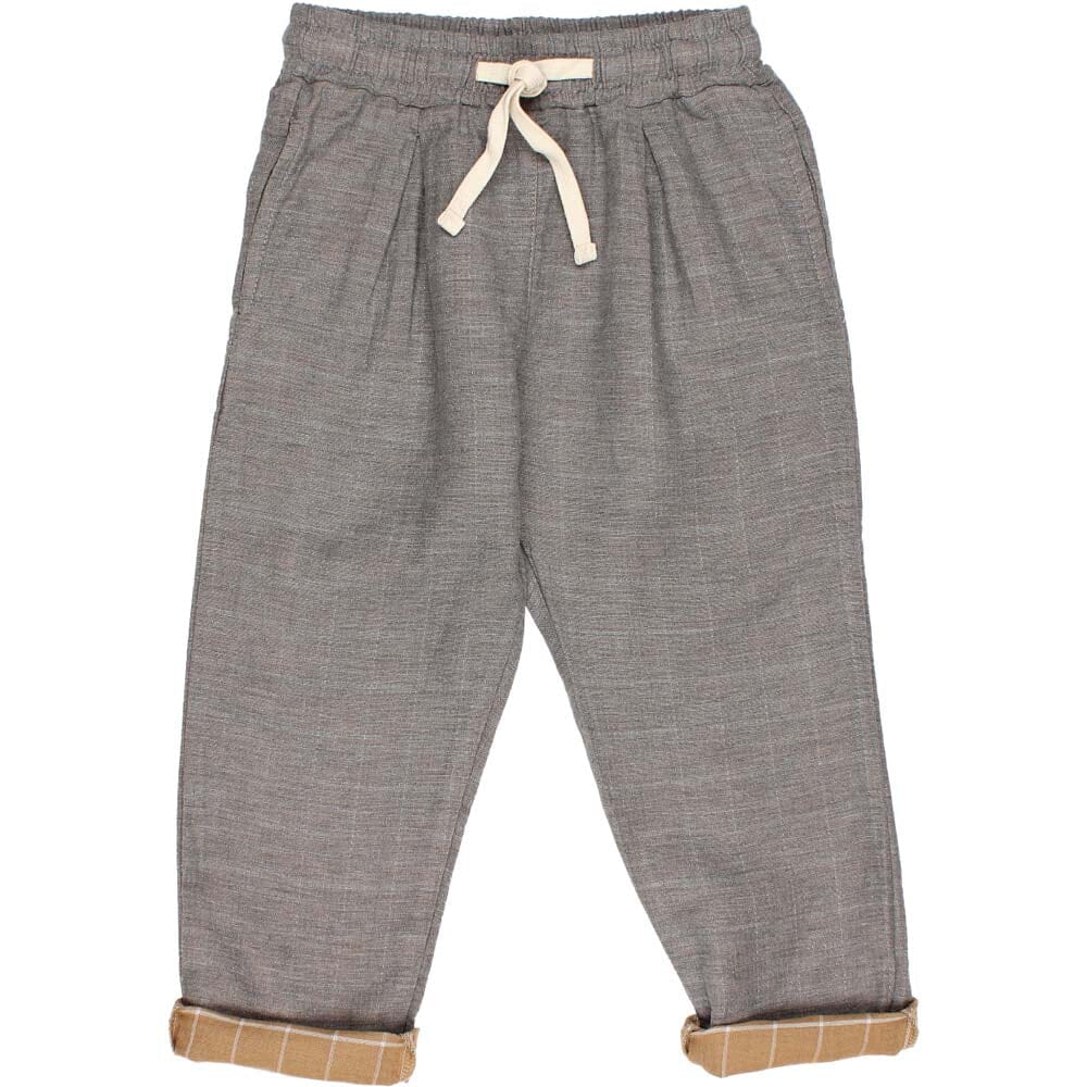 Check Pants - Grey Pants Buho 