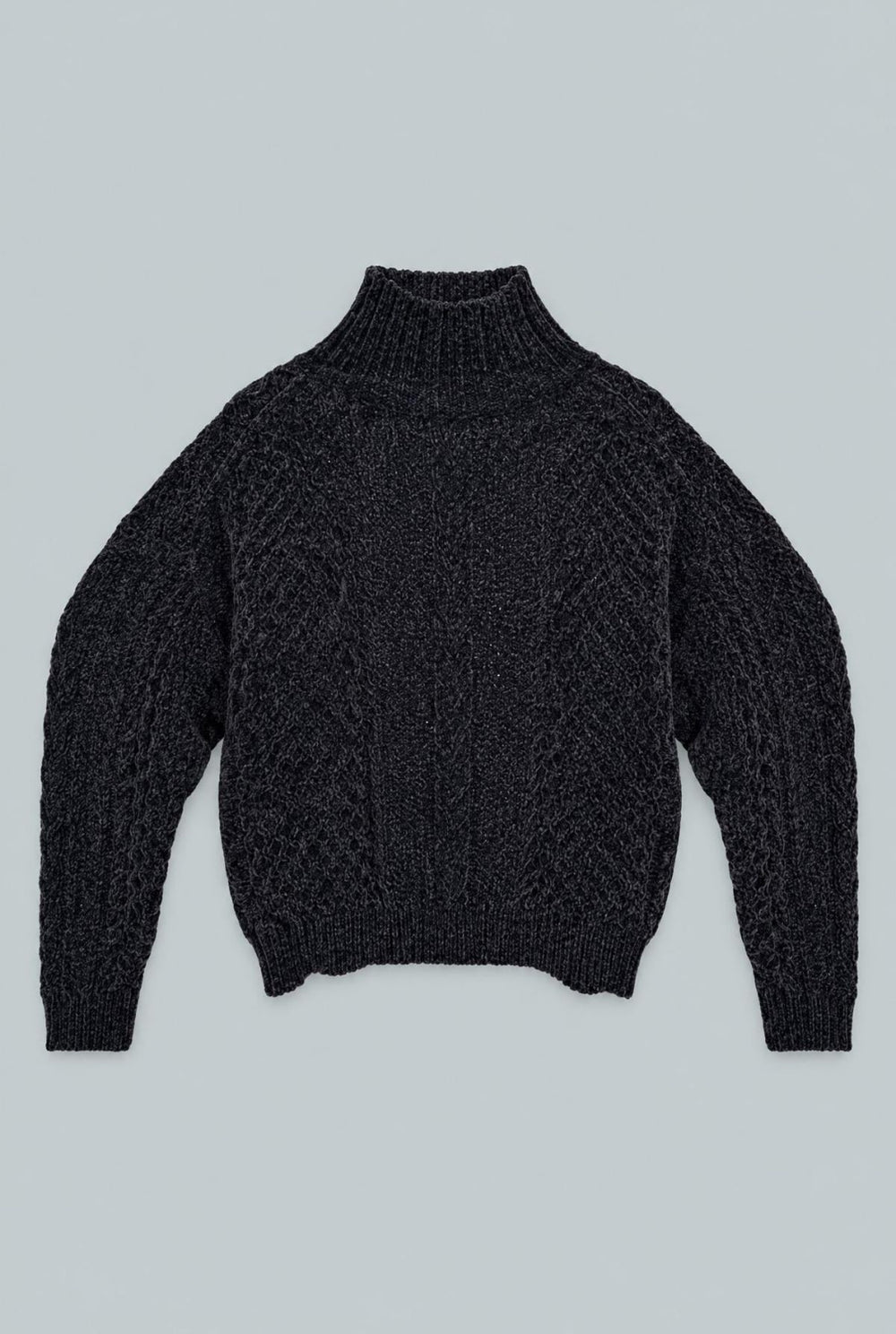 Chenille Quarter Zip Sweater - Cream - Sweater