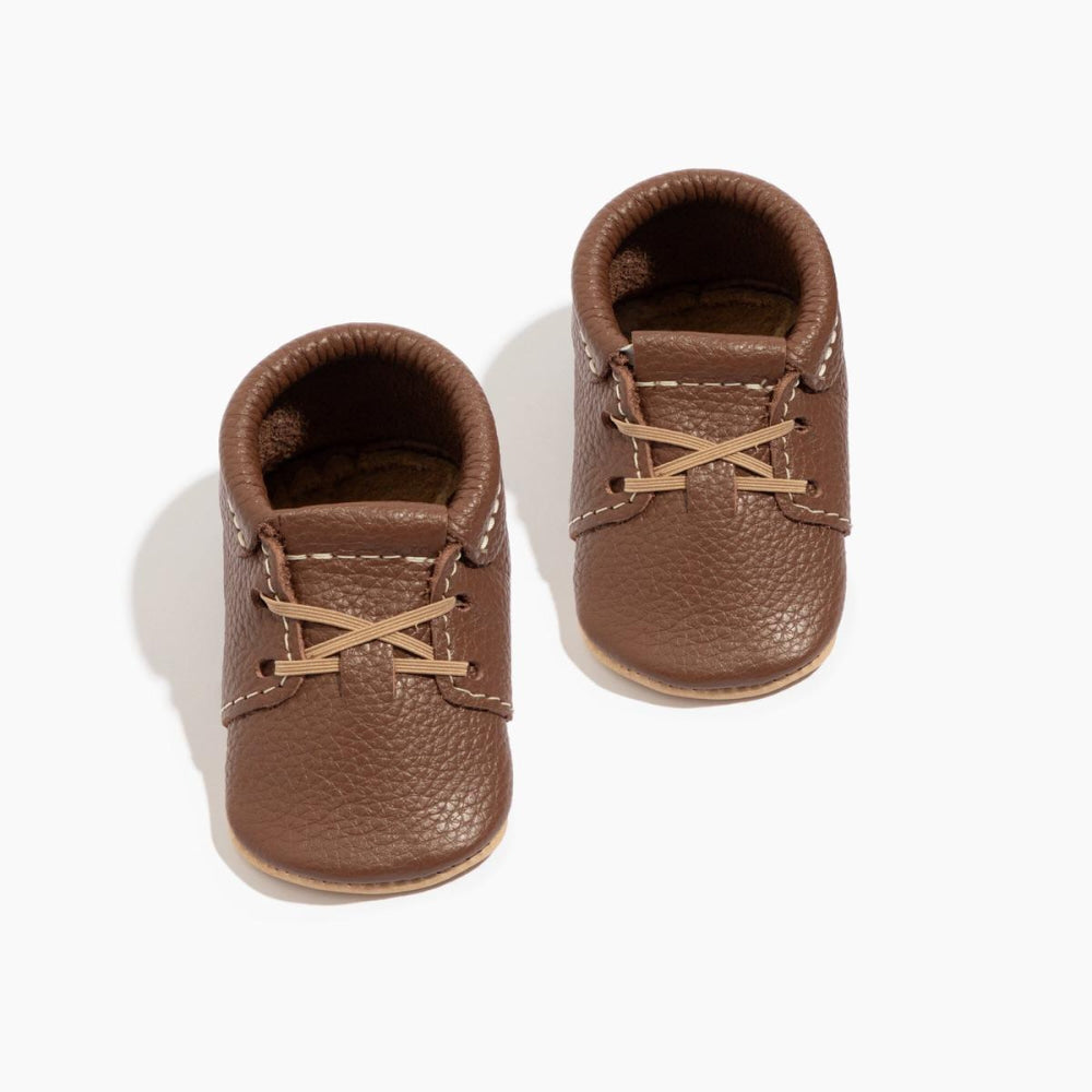 Chestnut Oxford Baby Shoe - ’Bootie - Baby Kids Adult’
