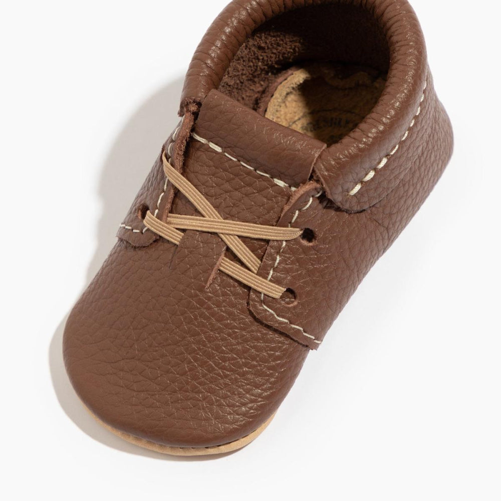 Chestnut Oxford Baby Shoe - ’Bootie - Baby Kids Adult’