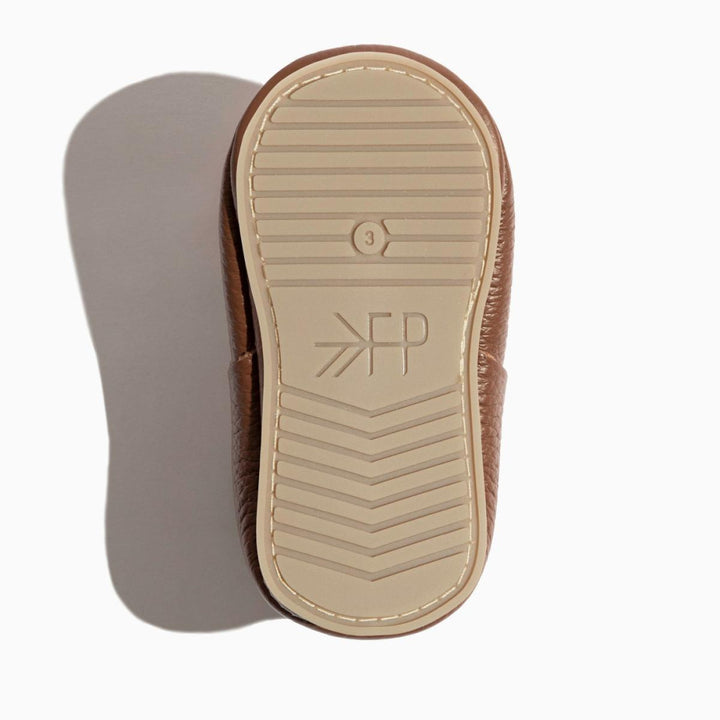Chestnut T-Bar Baby Shoe - ’Flats - Baby Kids Adult All’