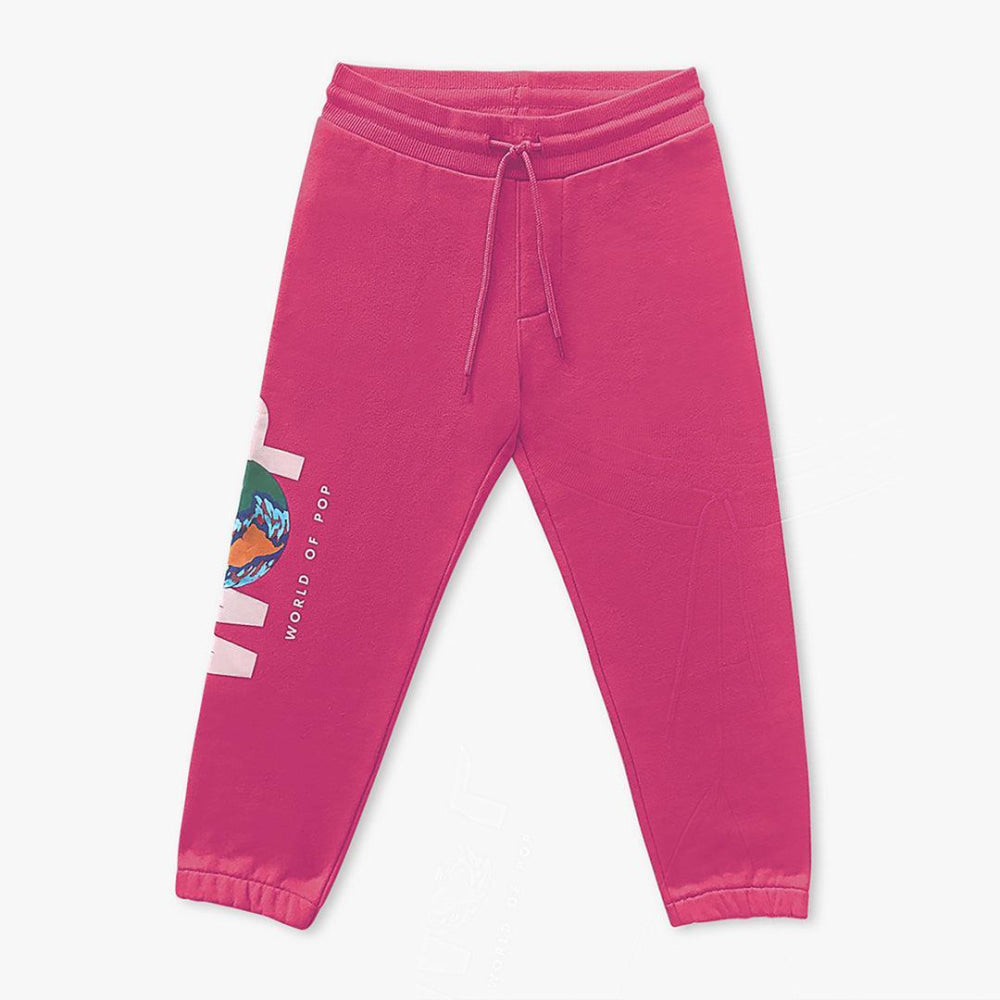 Children’s joggers in organic cotton - Pink - Joggers