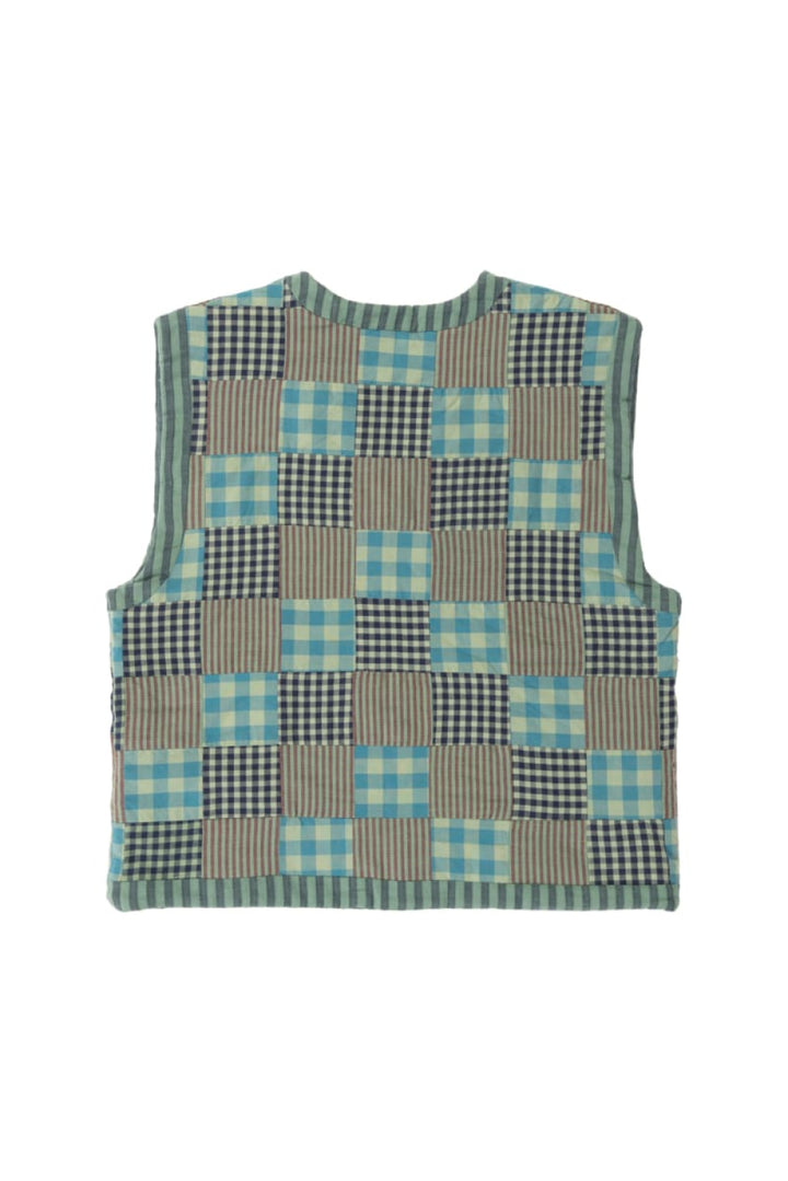 Children’s Patchwork Mint Vest - Vest