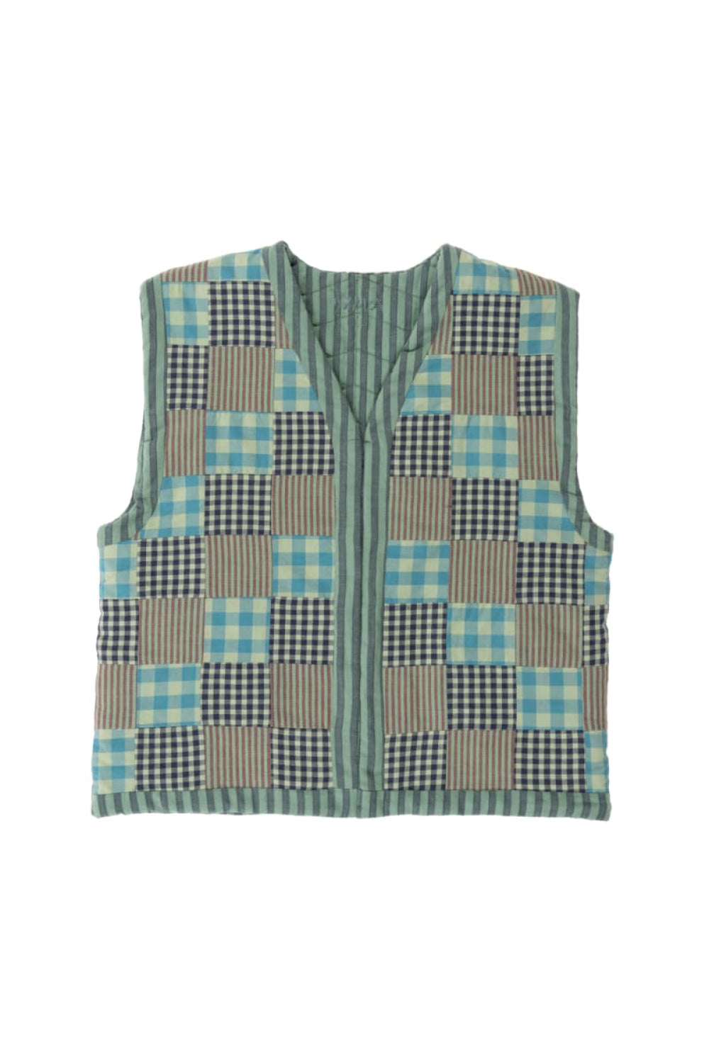 Children’s Patchwork Mint Vest - Vest