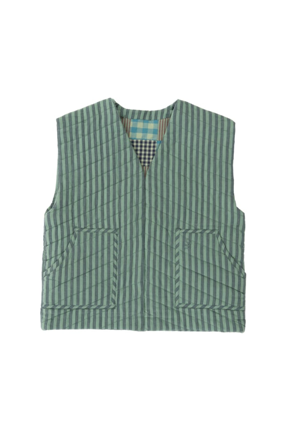 Children’s Patchwork Mint Vest - Vest