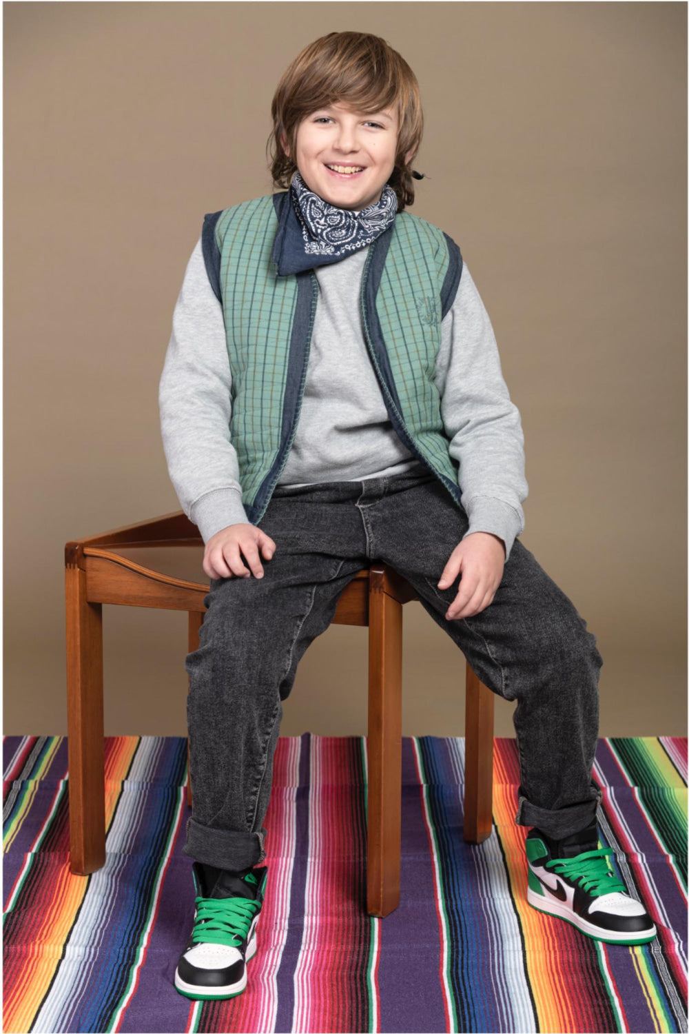 Children’s Vest - Celadon Green - Vest