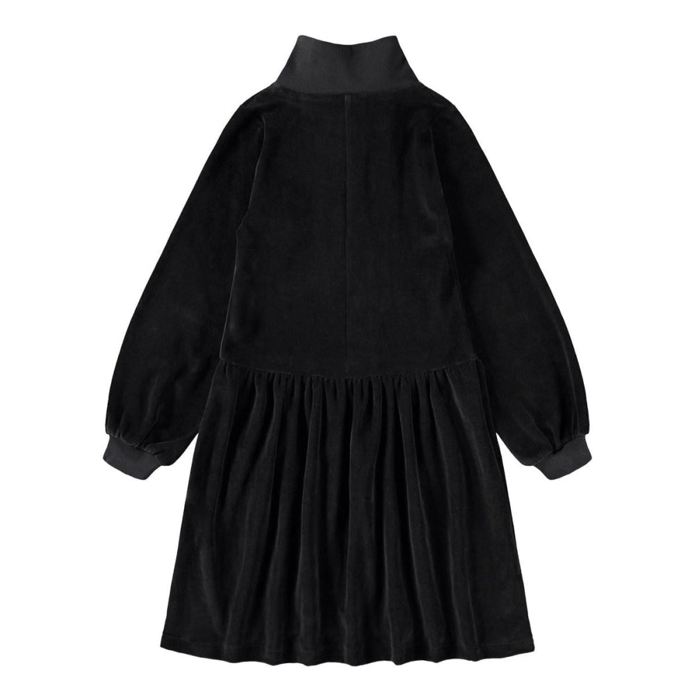 Chita Dress Long Sleeve - Black - 7-8Y (122/128cm) - Dresses