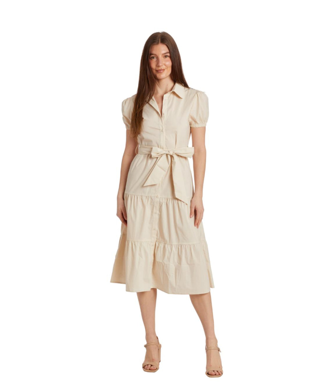 Chloe Dress - Cream - Dresses