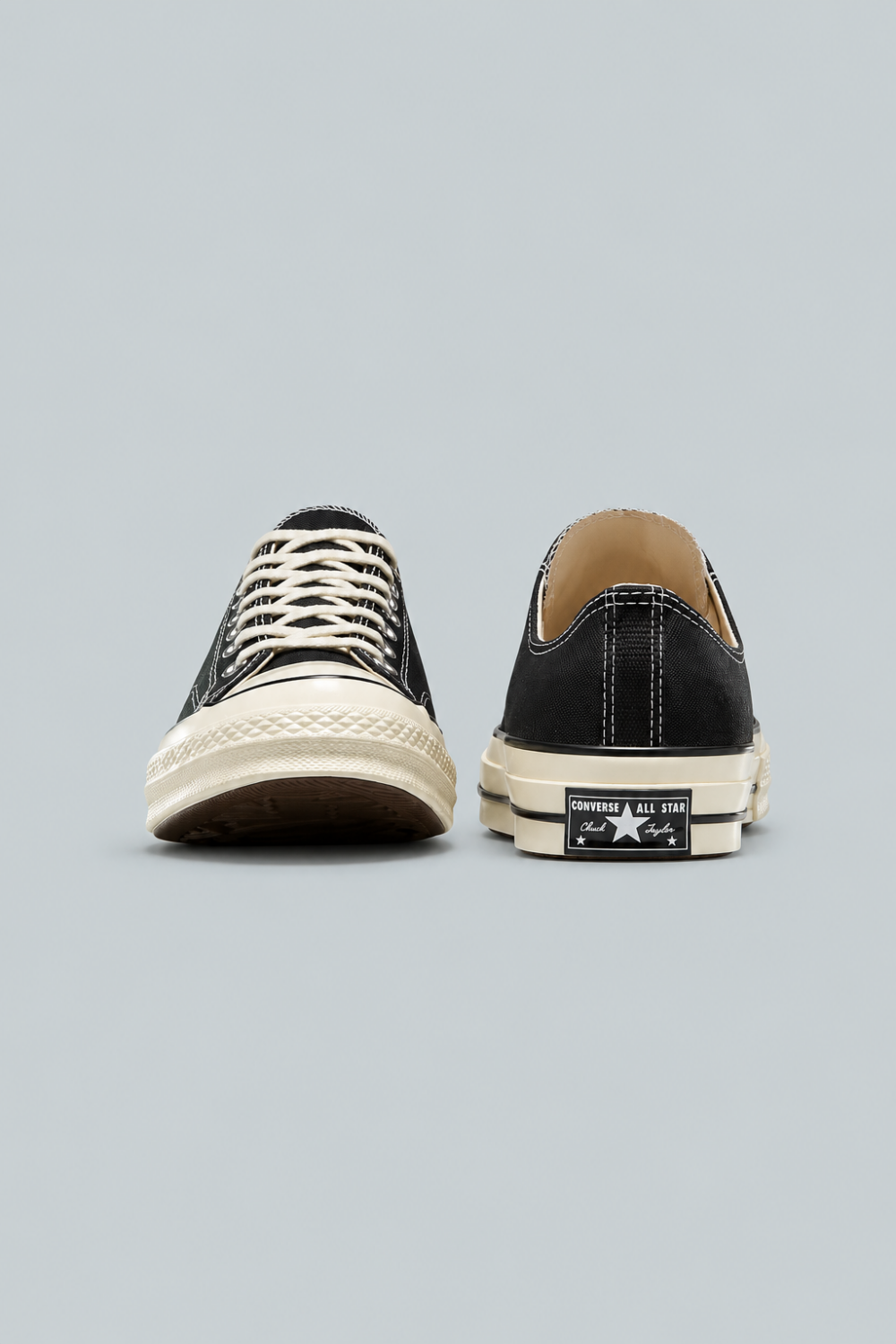 Chuck 70 Low Top Shoes - Black/Egret - M6/W8 - Sneaker