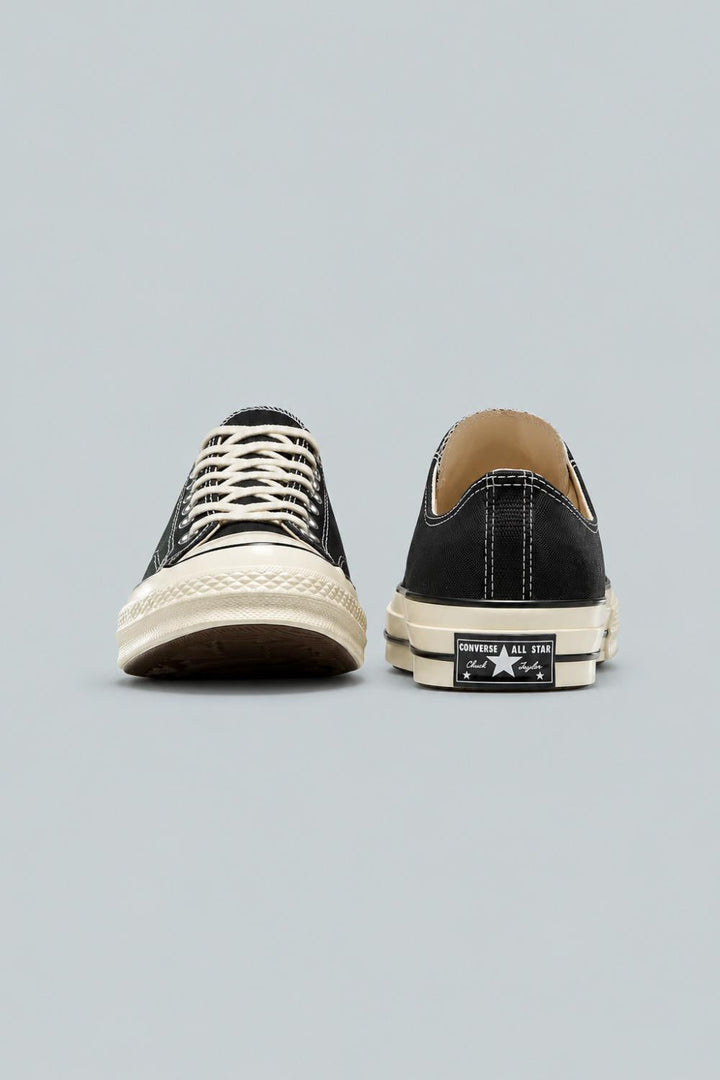 Chuck 70 Low Top Shoes - Black/Egret - M6/W8 - Sneaker