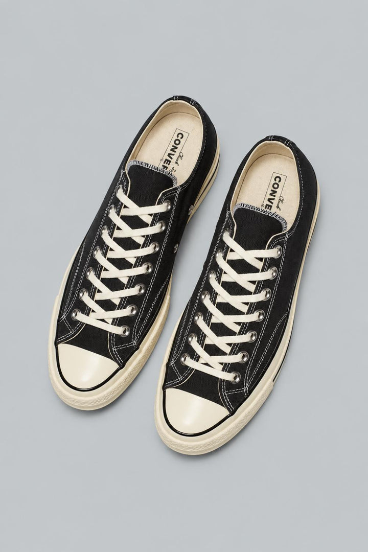 Chuck 70 Low Top Shoes - Black/Egret - M6/W8 - Sneaker