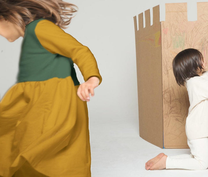 Warm Organic Cotton Terry Colour Block - Ventura