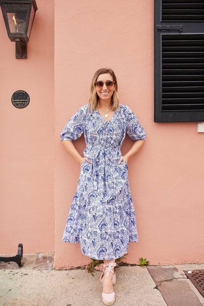 Cici Dress x Lemon Stripes - Dresses