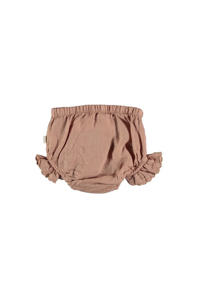 Linen Baby Bloomers - Terra Cotta