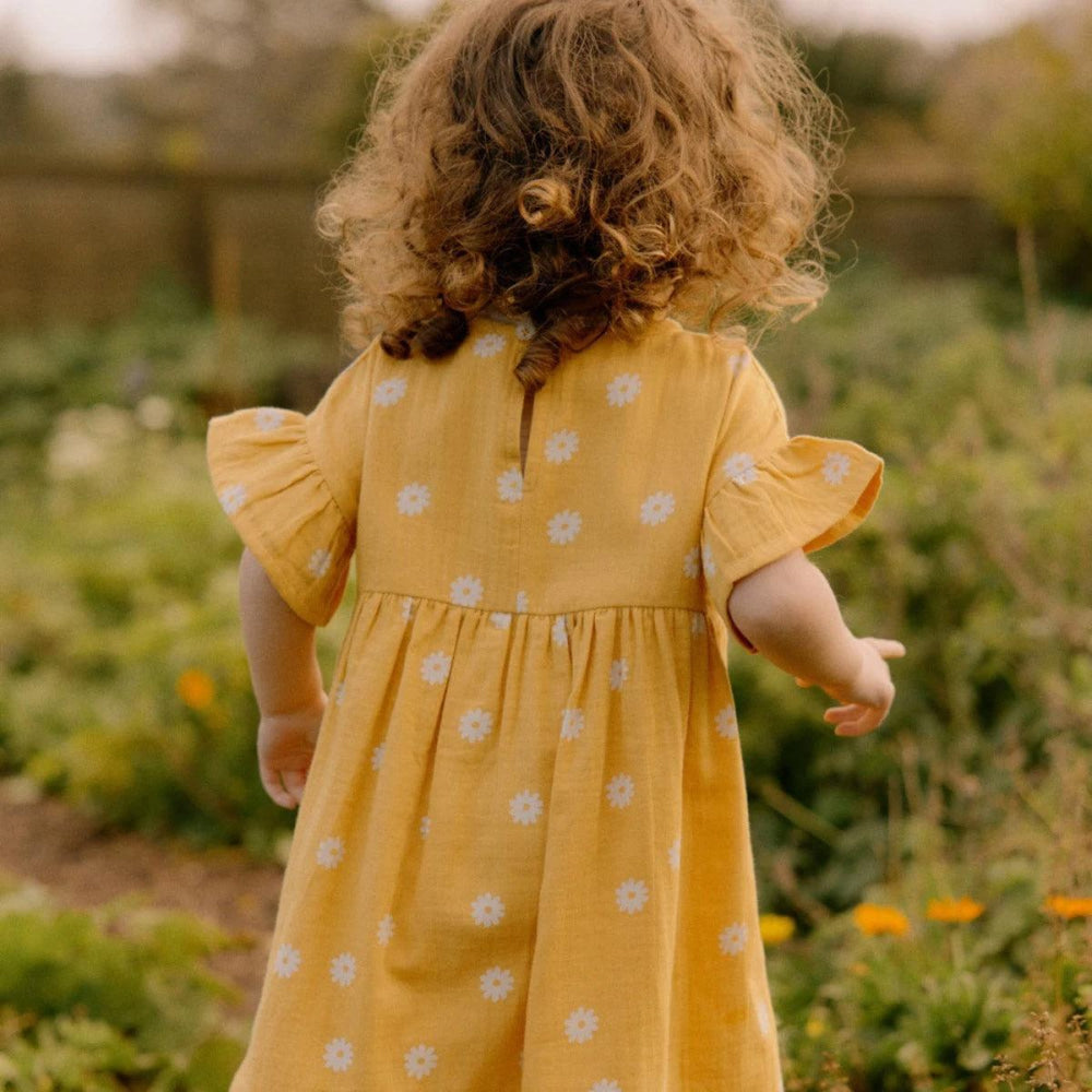 Clara Dress - Chamomile Sunshine Print - Dresses