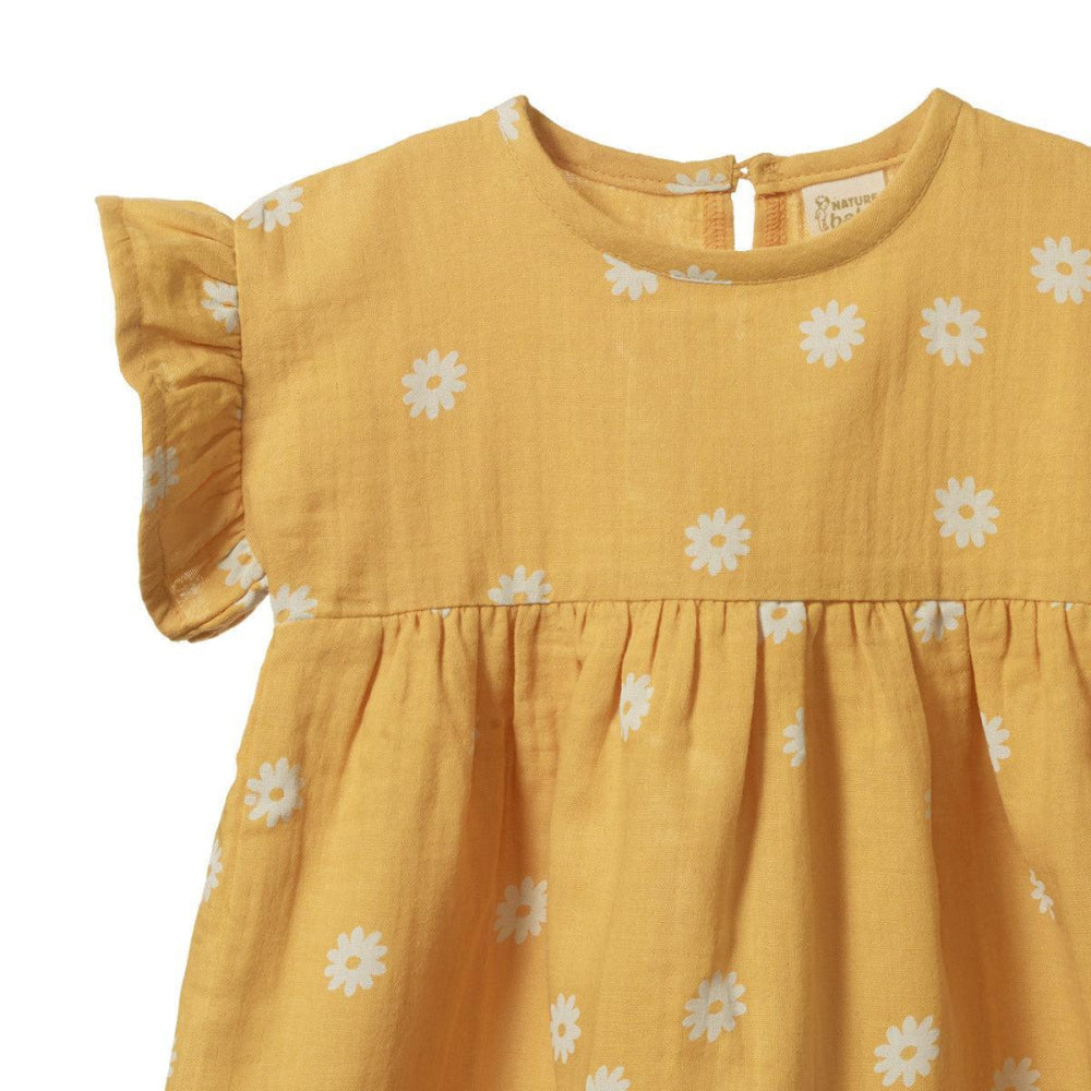 Clara Dress - Chamomile Sunshine Print - Dresses