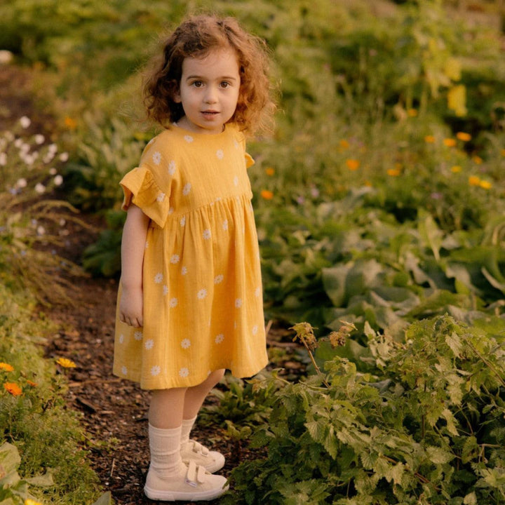 Clara Dress - Chamomile Sunshine Print - Dresses