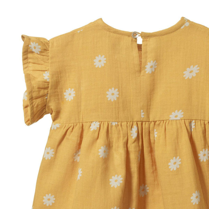 Clara Dress - Chamomile Sunshine Print - Dresses