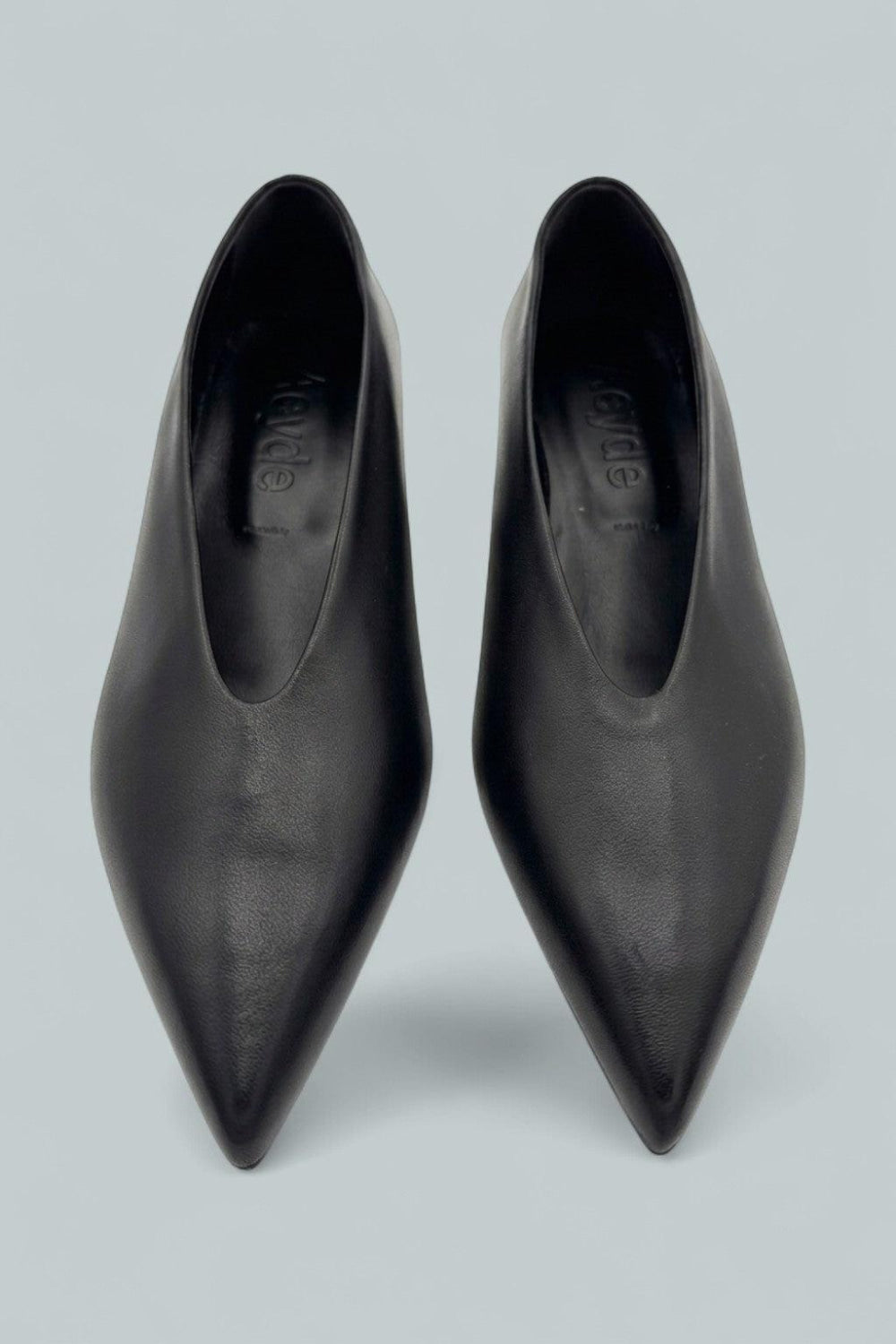 Clara Leather Kitten Heel Pumps - Black - EU 37.5 - Pumps