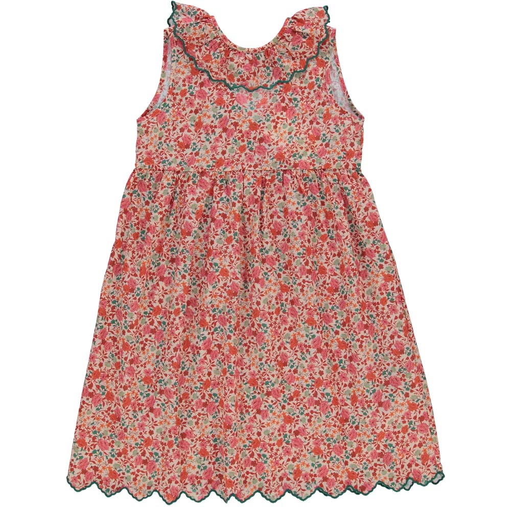 Clara Floral Dress - Garden Floral Dresses + Skirts Bebe Organic 