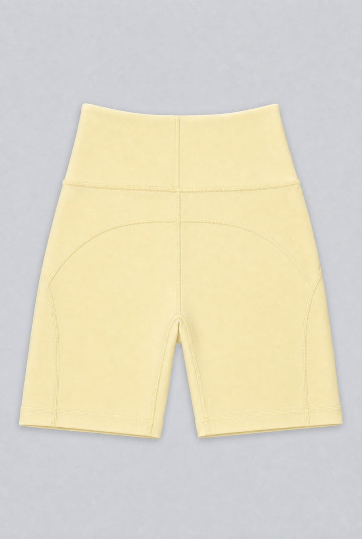 Classic Biker Shorts - Yellow - Shorts