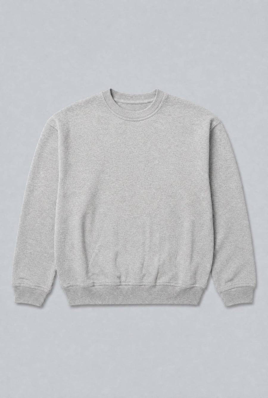 Classic Crew Neck Sweatshirt - Heather Gray - Crewneck Sweatshirt
