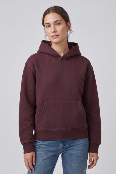 Classic Hoodie - Brown - Hoodie