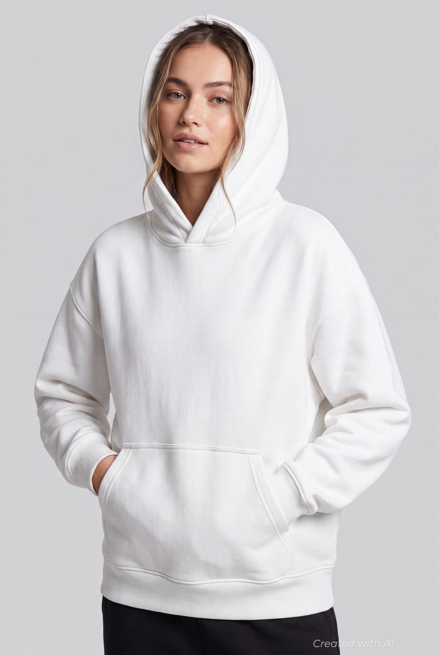 Classic Hoodie - White - Hoodie