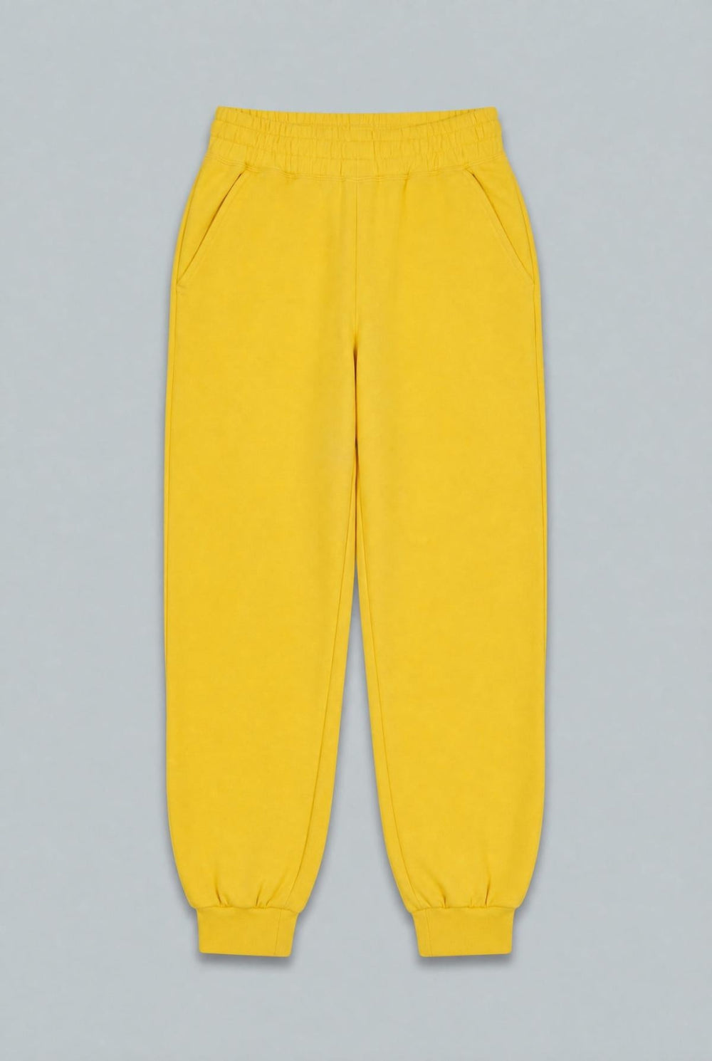 Classic Joggers With Cuffs - Yellow - Joggers